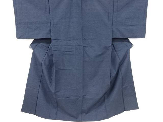 手織り紬男物着物【リサイクル】【中古】【着】