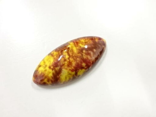 九谷焼 磁器 帯留め【アンティーク】【中古】【着】 九谷焼 磁器 帯留め【アンティーク】【中古】【着】