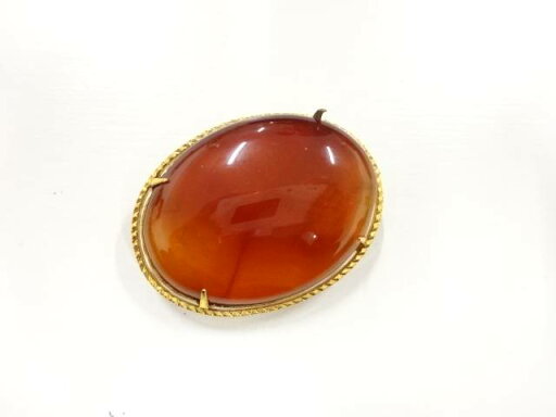 瑪瑙 帯留め【アンティーク】【中古】【着】 瑪瑙 帯留め【アンティーク】【中古】【着】