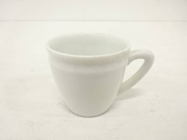 Richard Ginori　リチャードジノリ　ボンジョルノ　ホワイト　デミタスカップ【中古】【道】