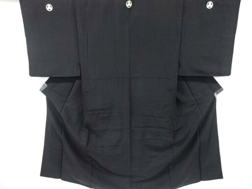 紋付羽二重 男物着物アンサンブル【中古】【着】 紋付羽二重 男物着物アンサンブル【中古】【着】