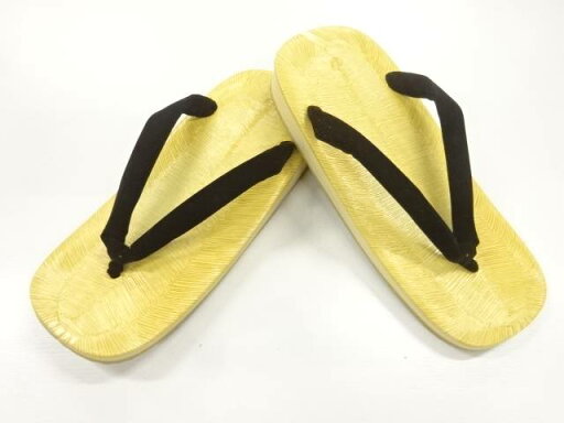 未使用品 鼻緒ビロード畳表風男物雪駄(23.5センチ)【着】 未使用品 鼻緒ビロード畳表風男物雪駄(23.5センチ)【着】