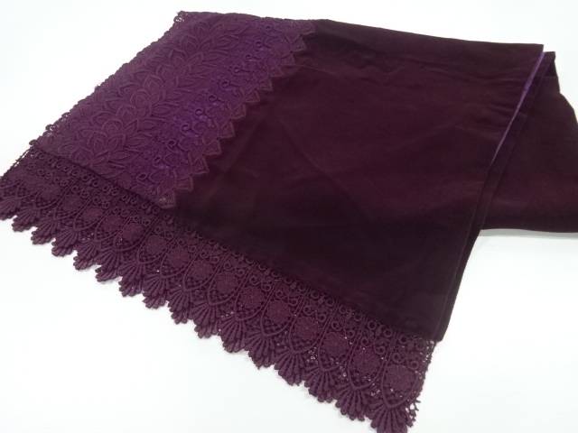 ビロードレースショール【Pnt】【sp_off】