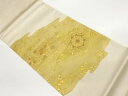 汕頭相良刺繍華紋に花唐草模様袋帯【中古】【着】