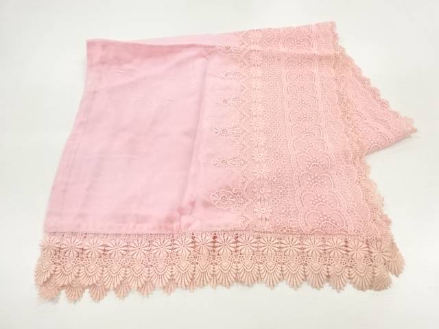 ビロードレース花模様ショール【Pnt】【sp_off】