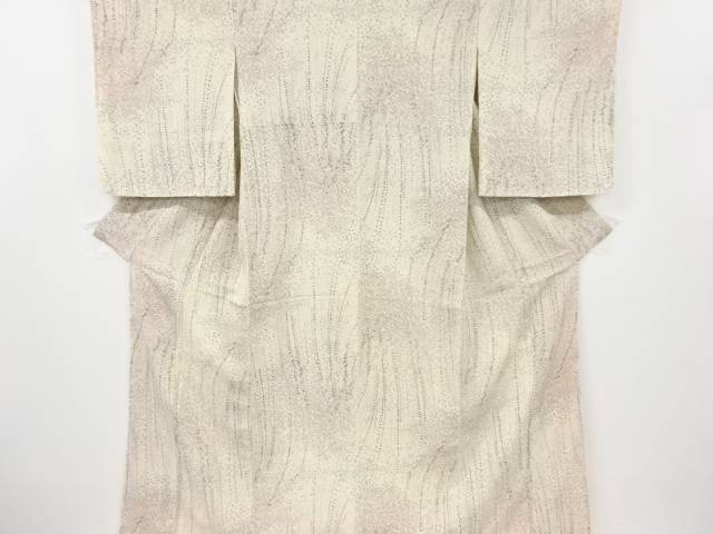 未使用品 仕立て上がり 小花模様小紋着物【着】