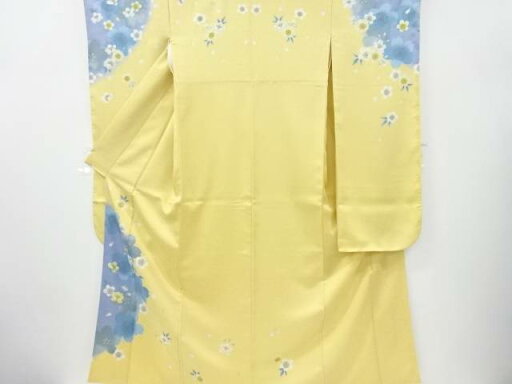 桜模様暈し振袖【中古】【着】 桜模様暈し振袖【中古】【着】