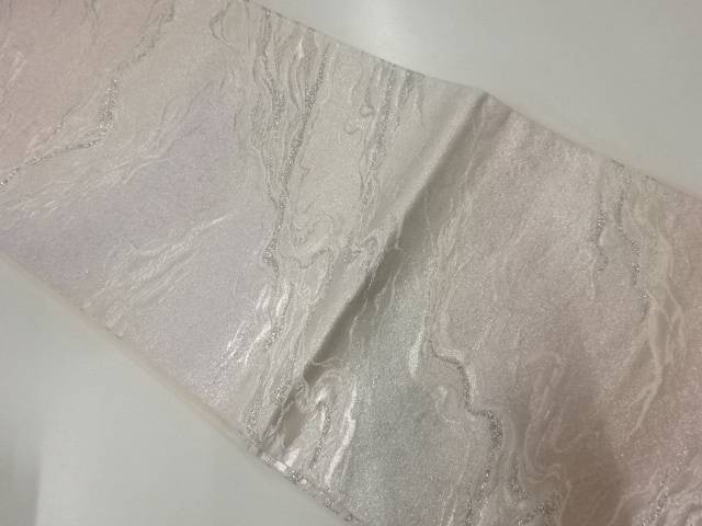 霞模様織出し袋帯【中古】【着】【sp_off】