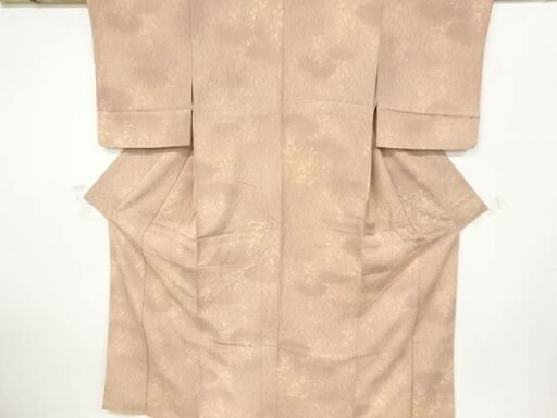 草花模様小紋着物【中古】【着】 草花模様小紋着物【中古】【着】
