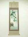 清司筆 六瓢図 肉筆絹本掛軸【中古】【道】【sp_off】