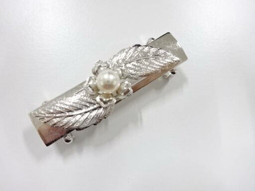 パール 帯留め【アンティーク】【中古】【着】 パール 帯留め【アンティーク】【中古】【着】