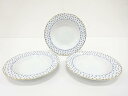 TIFFANY&Co. ティファニー ダンシングT スープ皿 3枚セット【中古】【道】