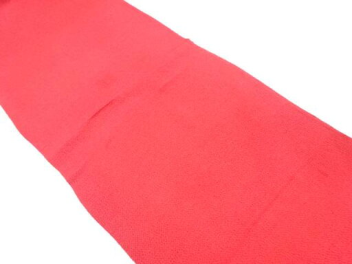 未使用品 正絹 縮緬地 帯揚げ【着】 未使用品 正絹 縮緬地 帯揚げ【着】