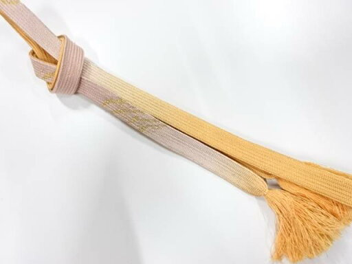 正絹 手組帯締め【中古】【着】 正絹 手組帯締め【中古】【着】