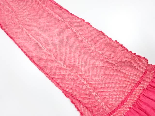 正絹　振袖用　絞り　帯揚げ【中古】【着】【sp_off】(4)