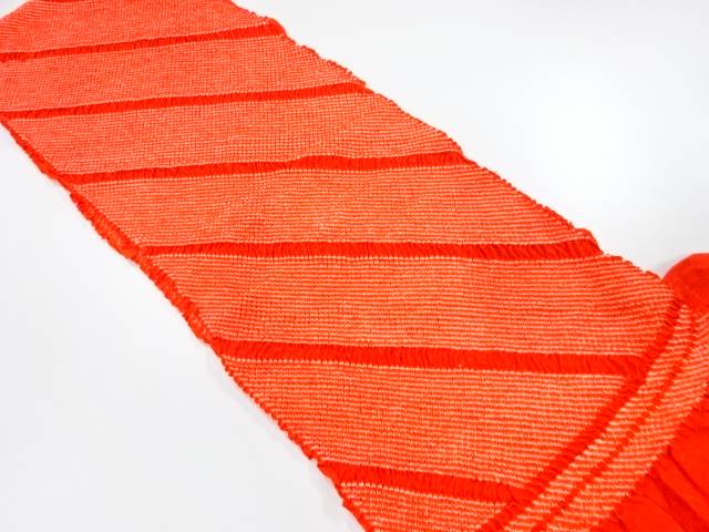 正絹　振袖用　絞り　帯揚げ【中古】【着】(4)