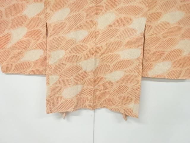 本総絞り抽象模様羽織【アンティーク】【中古】【着】