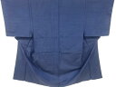 手織りひげ紬男物着物アンサンブル【中古】【着】