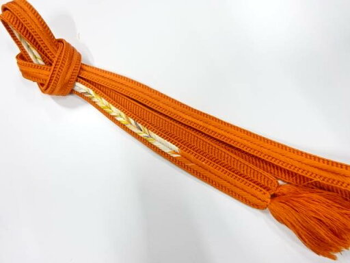 正絹 手組帯締め【中古】【着】 正絹 手組帯締め【中古】【着】