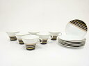 Noritake ノリタケ カップ&プレート 6セット【中古】【道】