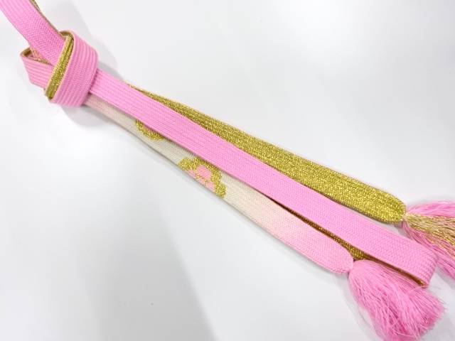 正絹　手組帯締め【中古】【着】【sp_off】