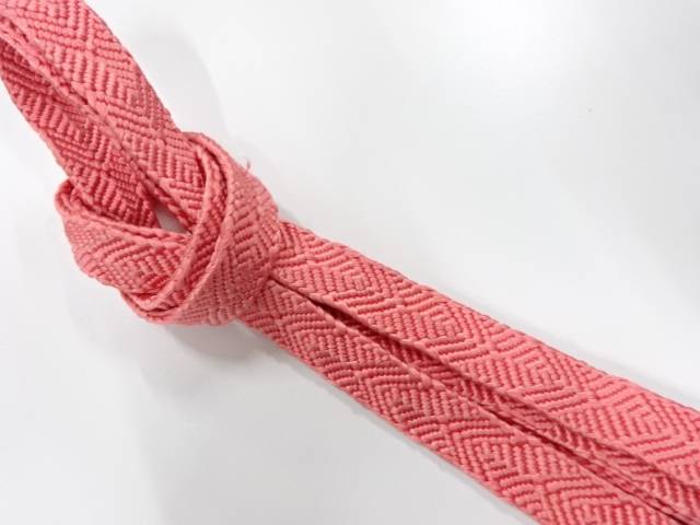 正絹　手組帯締め【中古】【着】