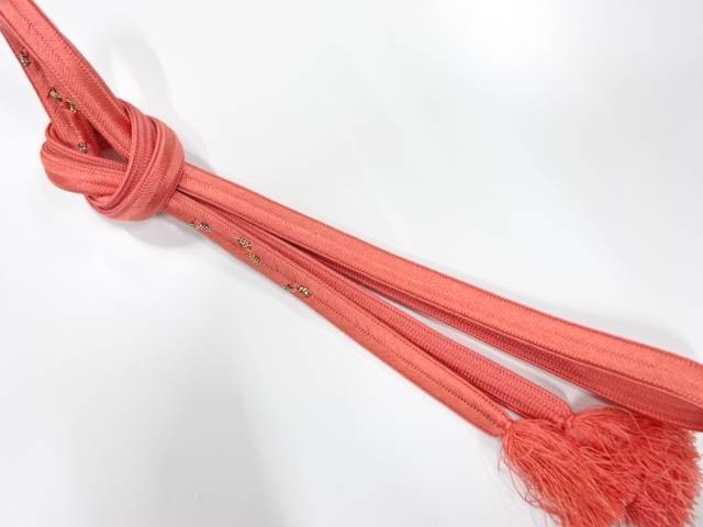 正絹　手組帯締め【中古】【着】