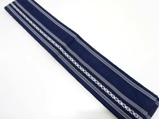 本場筑前博多 男物角帯【中古】【着】 本場筑前博多 男物角帯【中古】【着】