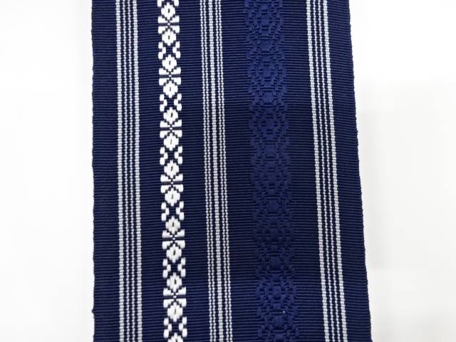 本場筑前博多　男物角帯【中古】【着】