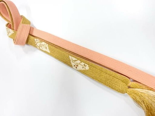 正絹 手組帯締め【中古】【着】 正絹 手組帯締め【中古】【着】