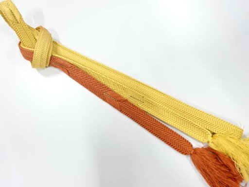 正絹 手組帯締め【中古】【着】 正絹 手組帯締め【中古】【着】