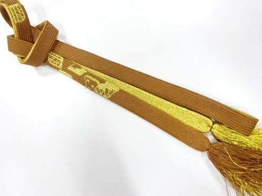 正絹 手組帯締め【中古】【着】 正絹 手組帯締め【中古】【着】