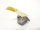 天然石 鳥 パワーストーン 約66g【中古】【道】