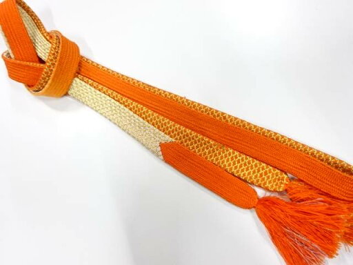 正絹 手組帯締め【中古】【着】 正絹 手組帯締め【中古】【着】