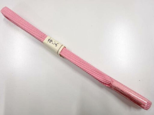 未使用品 正絹 手組み帯締め(サービス品)【リサイクル】【着】 未使用品 正絹 手組み帯締め(サービス品)【リサイクル】【着】