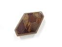 桜皮細工 帯留め【アンティーク】【中古】【着】