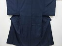 本場泥大島紬100亀甲男物着物アンサンブル(キングサイズ)【中古】【着】