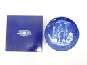 ROYAL COPENHAGEN ロイヤルコペンハーゲン 「お父さんとお買い物」 イヤープレート(1994)【中古】【道】