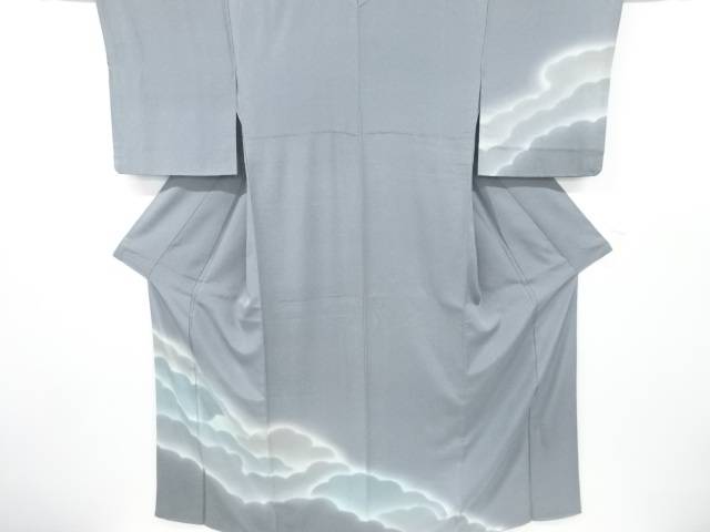 作家物　雲模様訪問着【中古】【着】