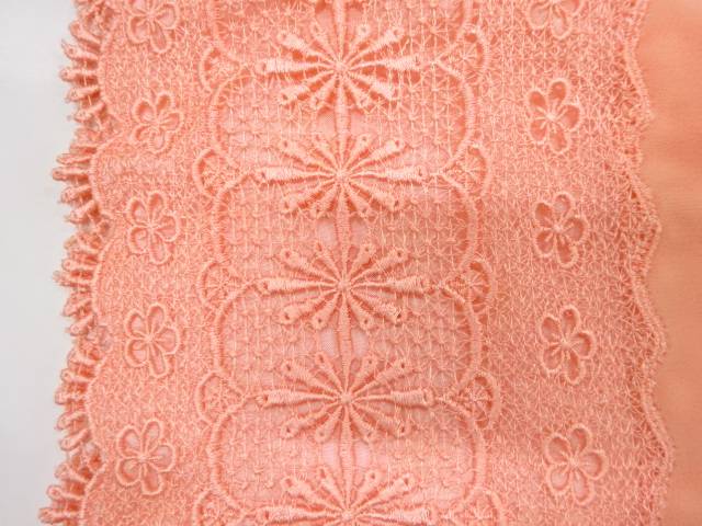 ビロード　レース　ショール【中古】【着】