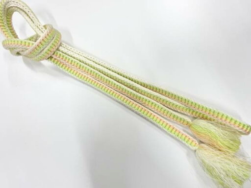 正絹 手組帯締め【中古】【着】 正絹 手組帯締め【中古】【着】