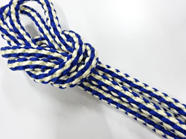 正絹　手組帯締め【中古】【着】