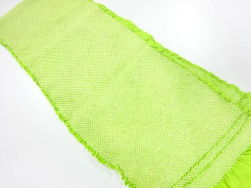 正絹 振袖用 絞り 帯揚げ【中古】【着】 正絹 振袖用 絞り 帯揚げ【中古】【着】