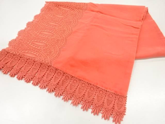 ビロードレース花模様ショール【中古】【着】【Pnt】【sp_off】