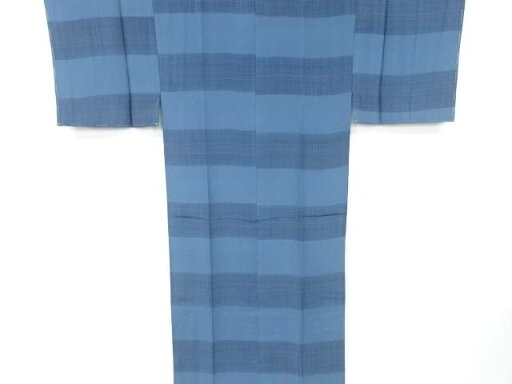 未使用品 横段模様男物長襦袢【着】 未使用品 横段模様男物長襦袢【着】