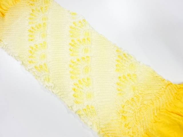 正絹　絞り　帯揚げ【着】