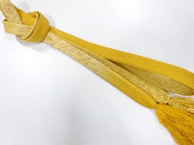 正絹 手組帯締め【中古】【着】
