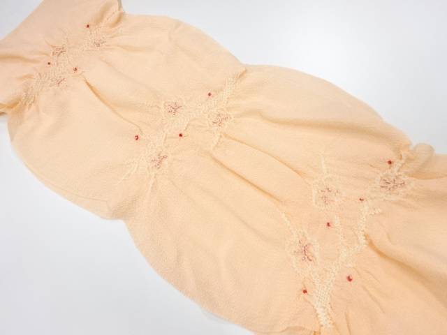 正絹　縮緬地　絞り　帯揚げ【中古】【着】【sp_off】