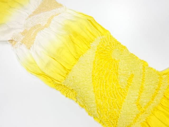 正絹　絞り　帯揚げ【中古】【着】