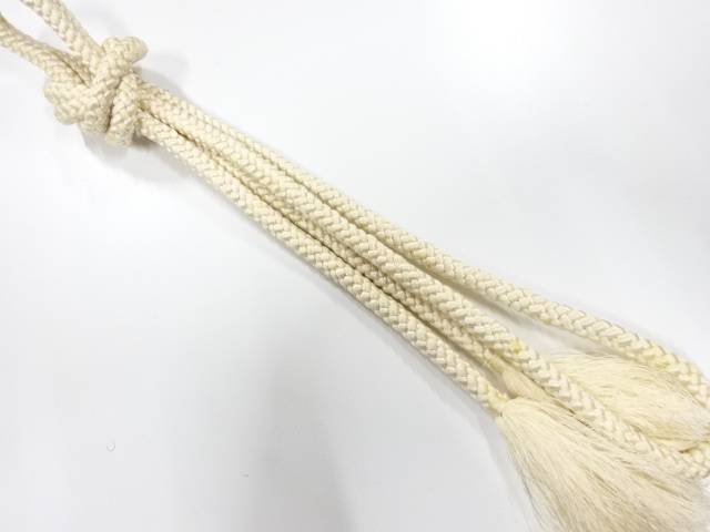 正絹 手組帯締め【中古】【着】